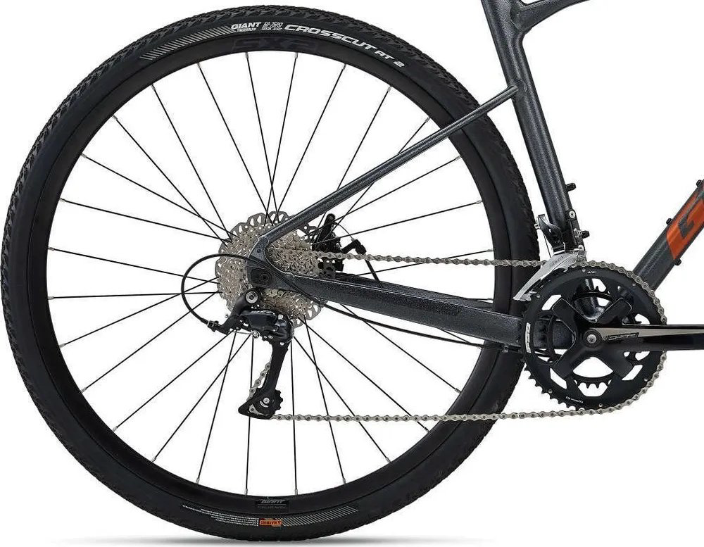 Велосипед Giant Revolt 2 2022 18.5 дюймов серый купить,NaN