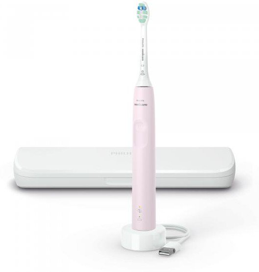 Электрическая зубная щетка Philips Sonicare 3100 HX3673/11 розовая