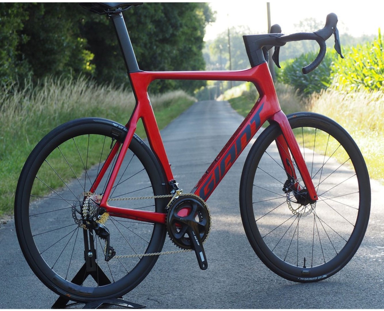 Велосипед Giant Propel Advanced 2 Disc 22000901 2022 one size красный купить,NaN