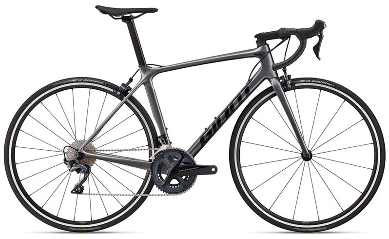 Велосипед Giant Giant велосипед TCR Advanced 1-KOM - 2022/22000151/L-07 (700), charcoal 2022 23.5 дюйма серый купить,NaN