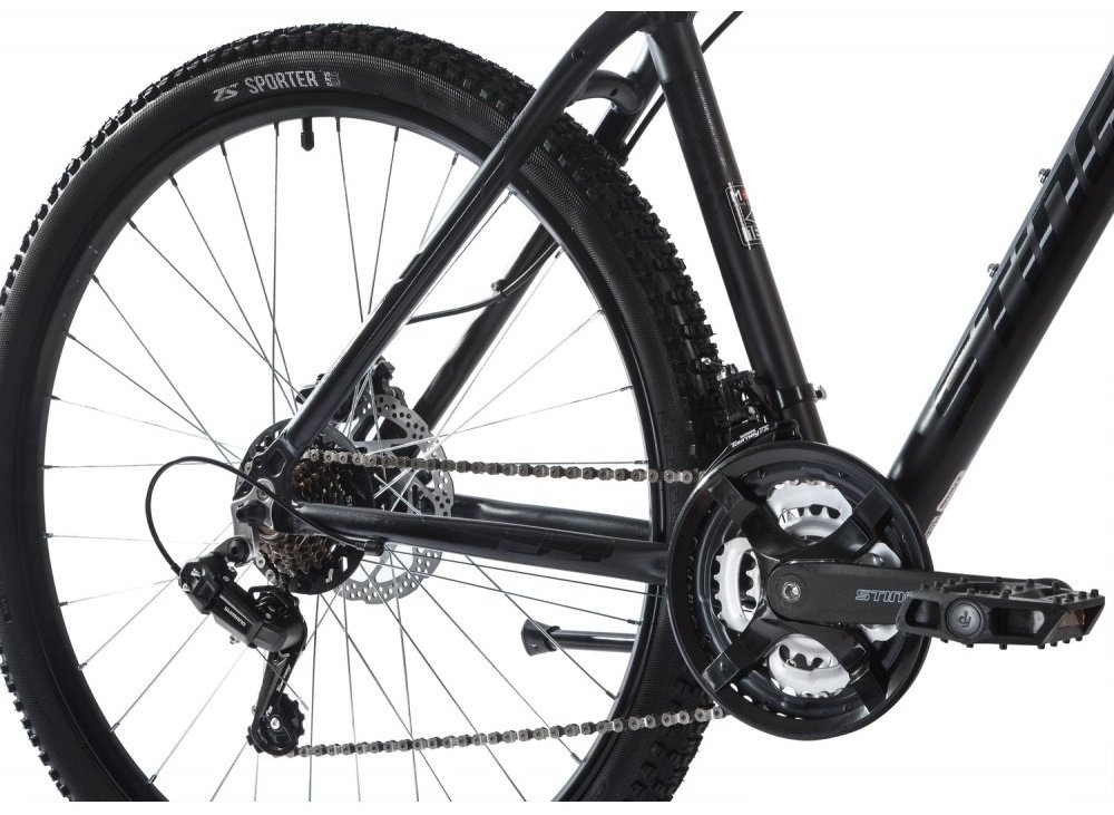 Велосипед Stinger Element Pro 27.5 2021 18 дюймов черный купить,NaN