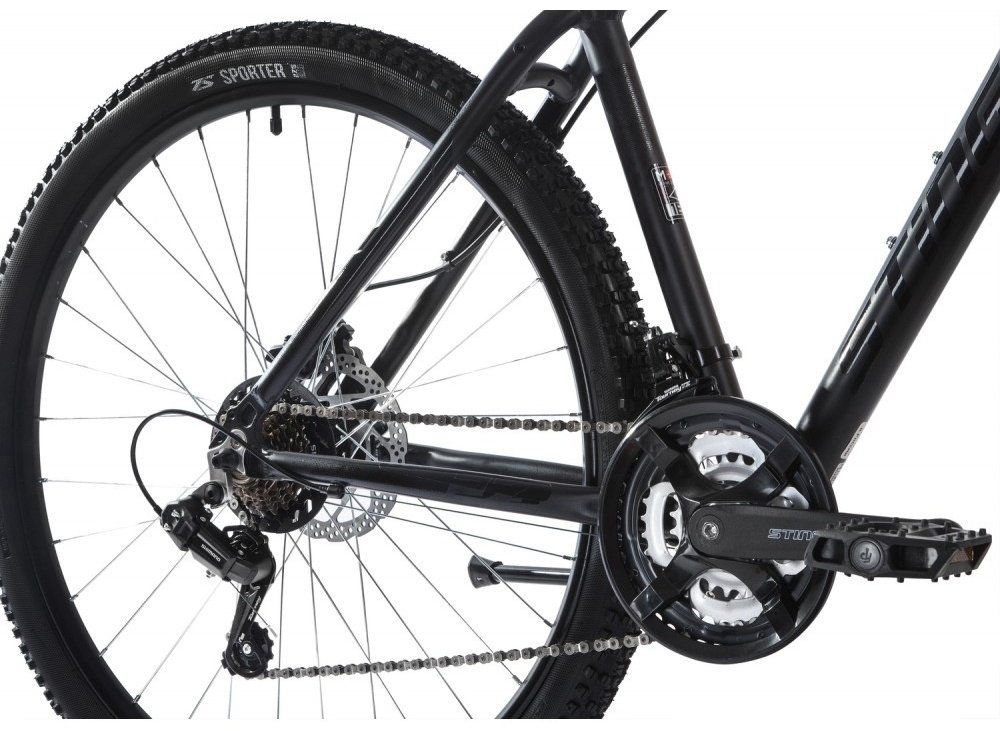 Велосипед Stinger Element Pro 27.5 2021 18 дюймов черный купить,NaN