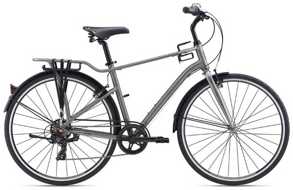 Велосипед Giant Momentum iNeed Street 2021 19 дюймов серый купить,NaN