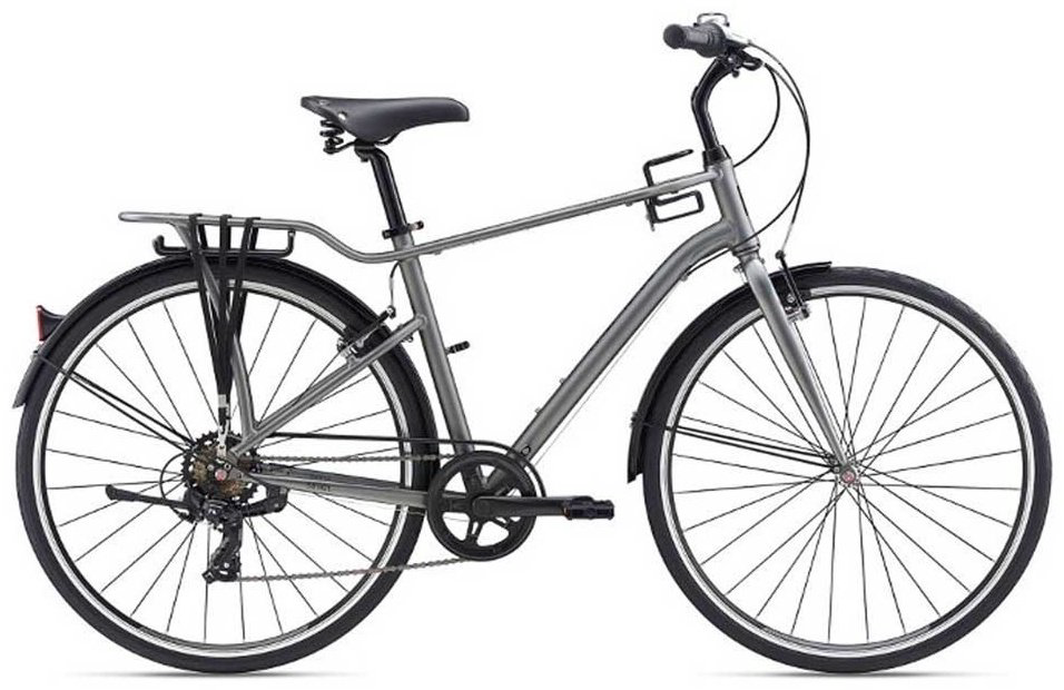 Велосипед Giant Momentum iNeed Street 2021 19 дюймов серый купить,NaN