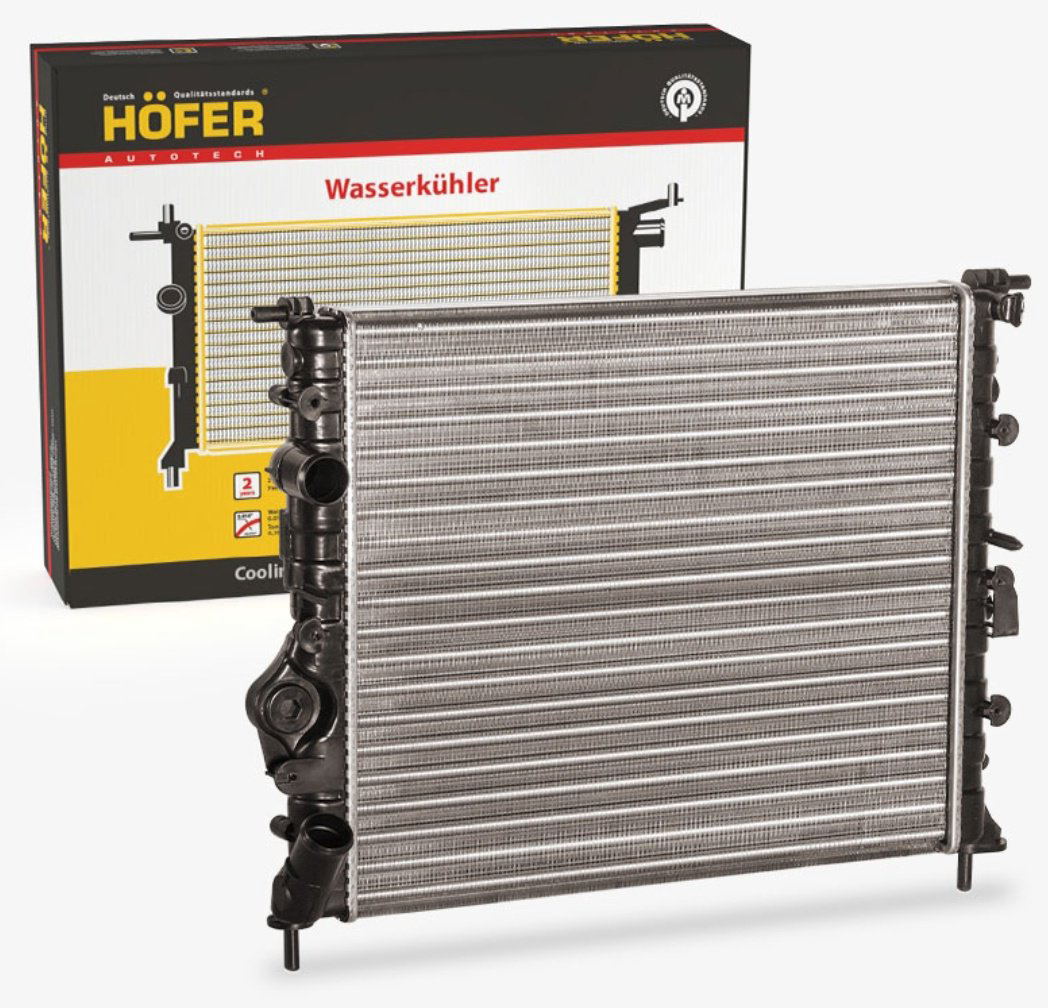HOFER радиатор основной HF 708 459 купить,NaN