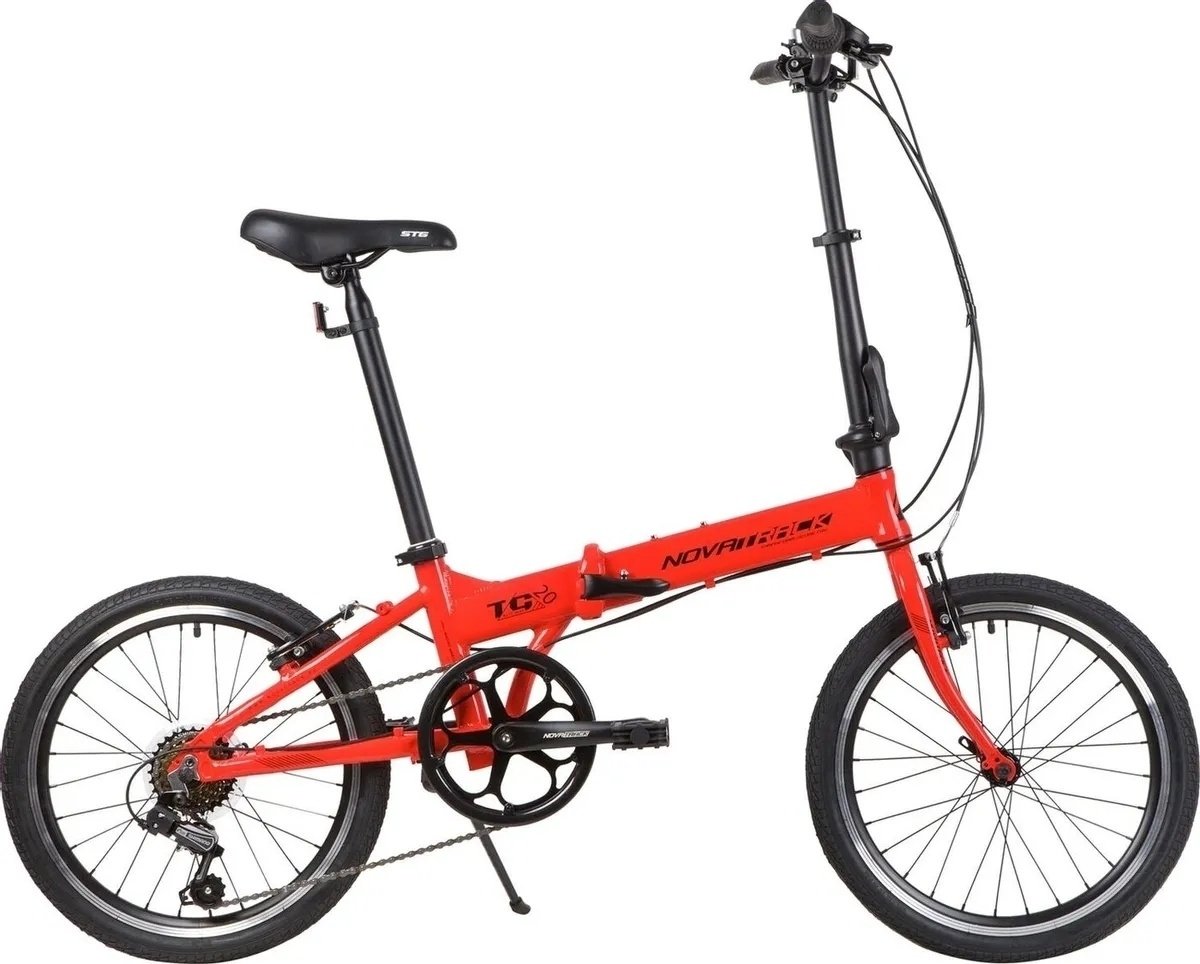 Велосипед Novatrack TG-20 Alloy 3.6 2020 one size красный купить,NaN