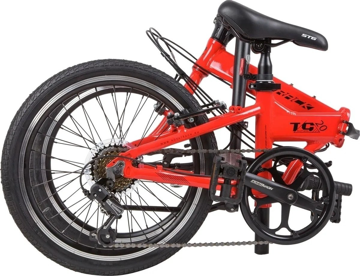 Велосипед Novatrack TG-20 Alloy 3.6 2020 one size красный купить,NaN