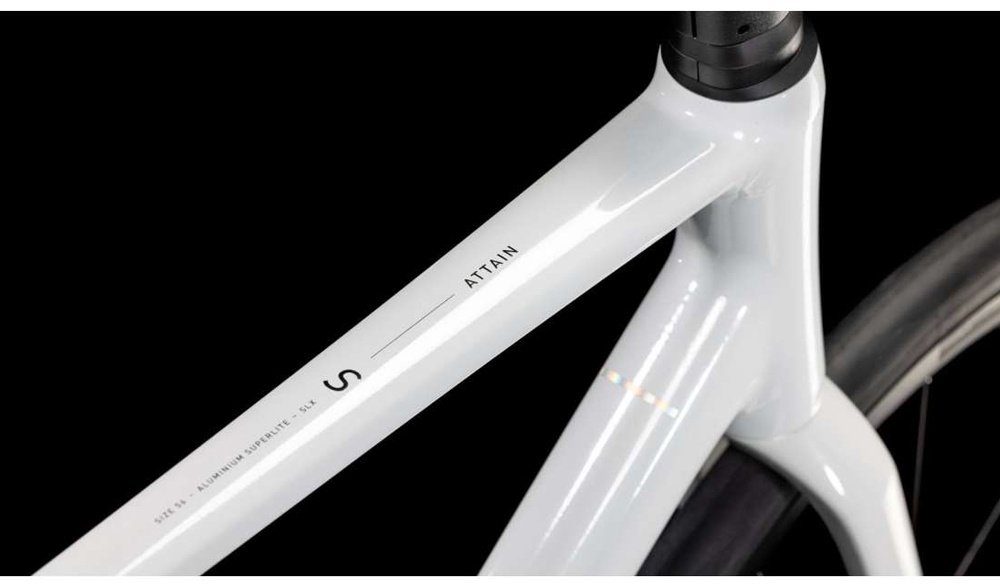 Велосипед Cube Attain SLX - 2025 2025 22.5 дюйма белый купить,NaN