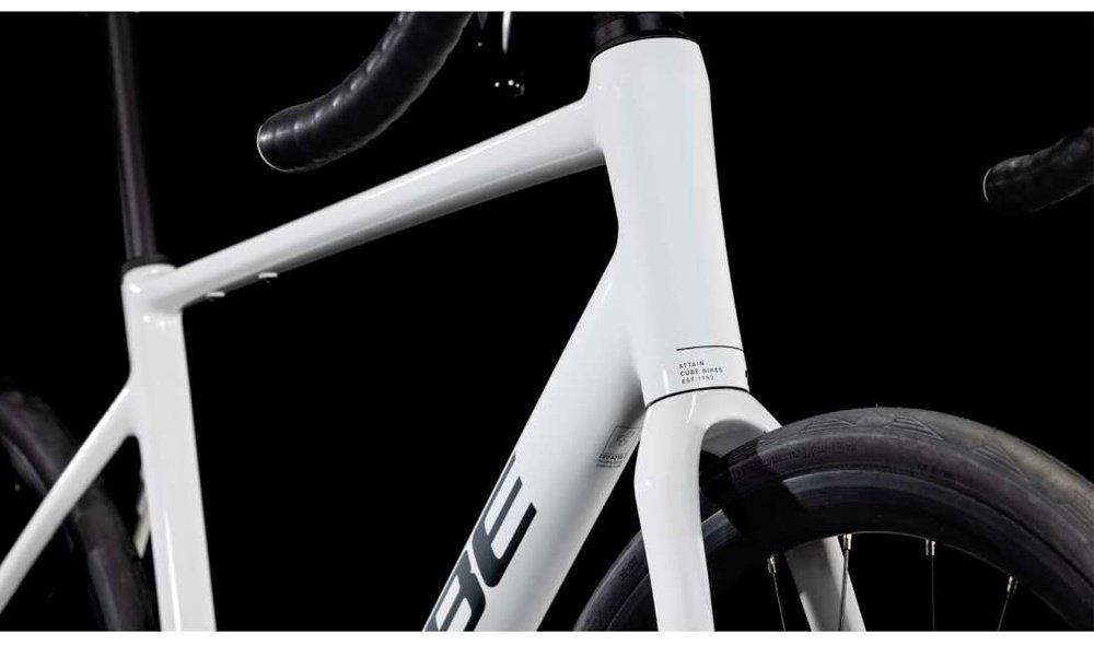 Велосипед Cube Attain SLX - 2025 2025 22.5 дюйма белый купить,NaN