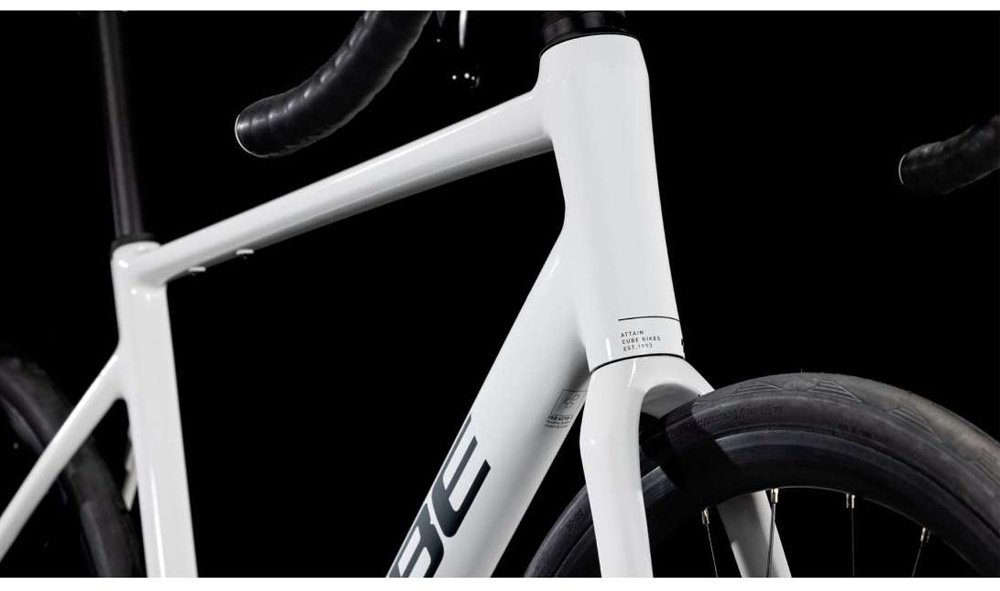 Велосипед Cube Attain SLX - 2025 2025 22.5 дюйма белый купить,NaN