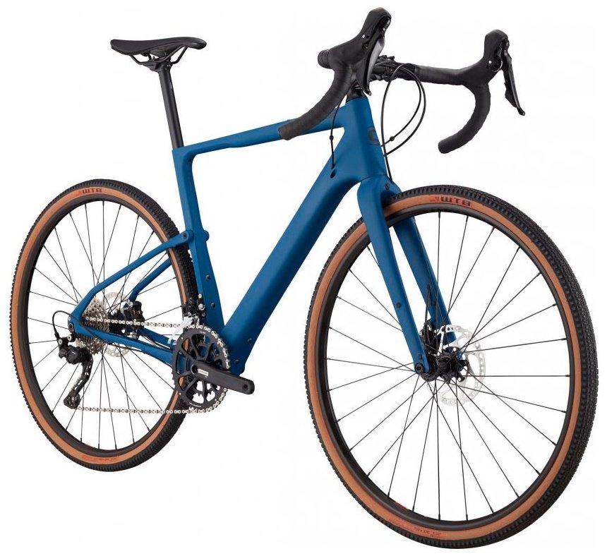 Велосипед Cannondale Topstone Carbon 6 - 2021 2021 19 дюймов синий купить,NaN