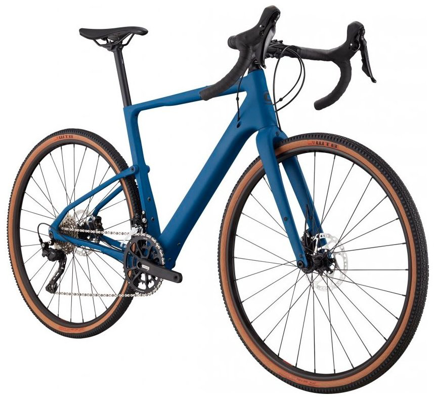 Велосипед Cannondale Topstone Carbon 6 - 2021 2021 19 дюймов синий купить,NaN