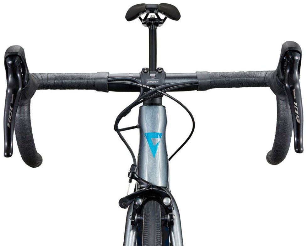 Велосипед Giant TCR Advanced 2 KOM 2024 13 дюймов серебристый купить,NaN