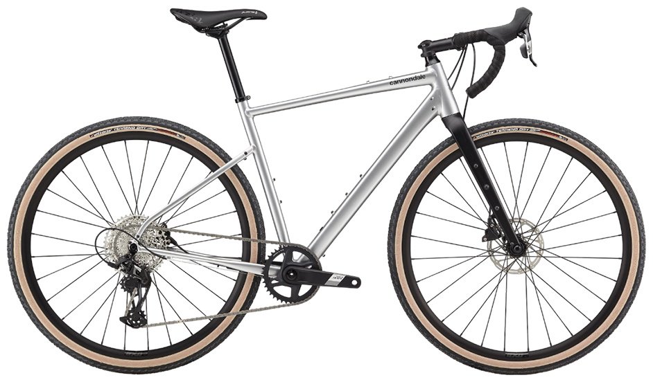Велосипед Cannondale 700 U Topstone AL Apex 1 - 2025 C15652U10-MRC 2025 21.5 дюймов серебристый