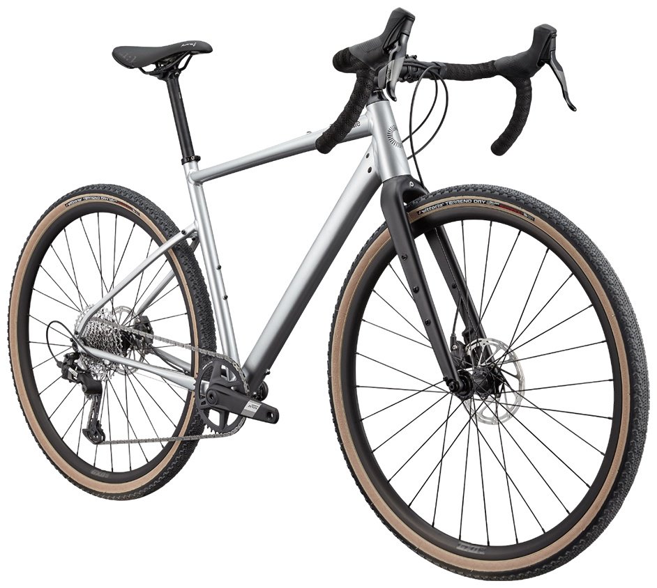 Велосипед Cannondale 700 U Topstone AL Apex 1 - 2025 C15652U10-MRC 2025 21.5 дюймов серебристый