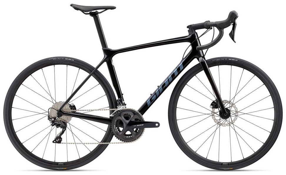 Велосипед Giant TCR Advanced 2 Disc Pro Compact 2022 17 дюймов черный купить,NaN