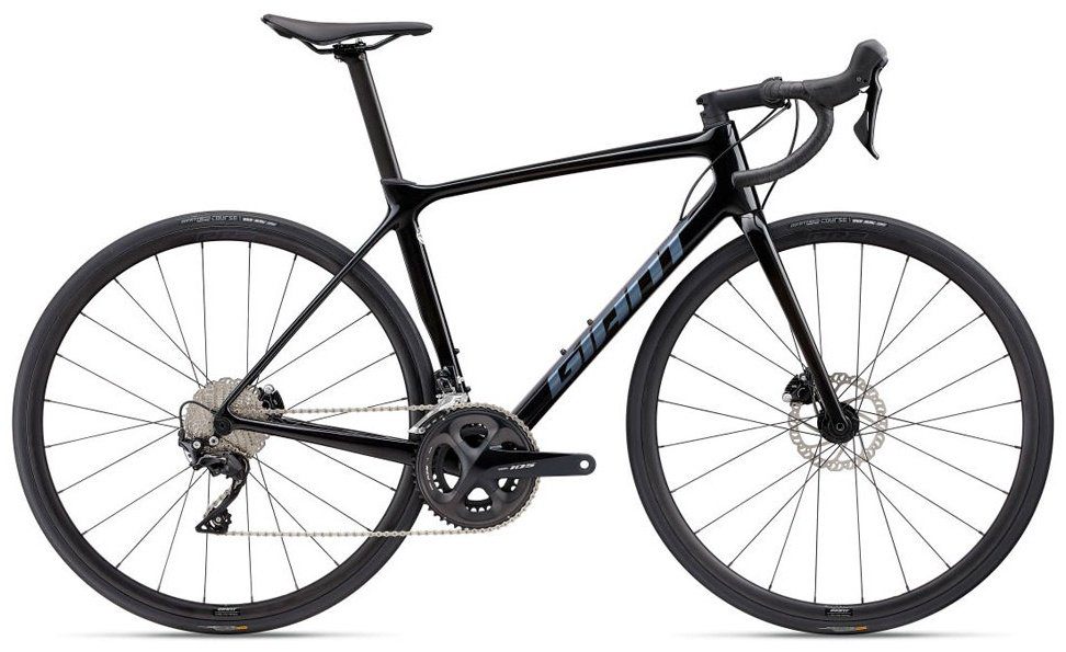 Велосипед Giant TCR Advanced 2 Disc Pro Compact 2022 17 дюймов черный купить,NaN
