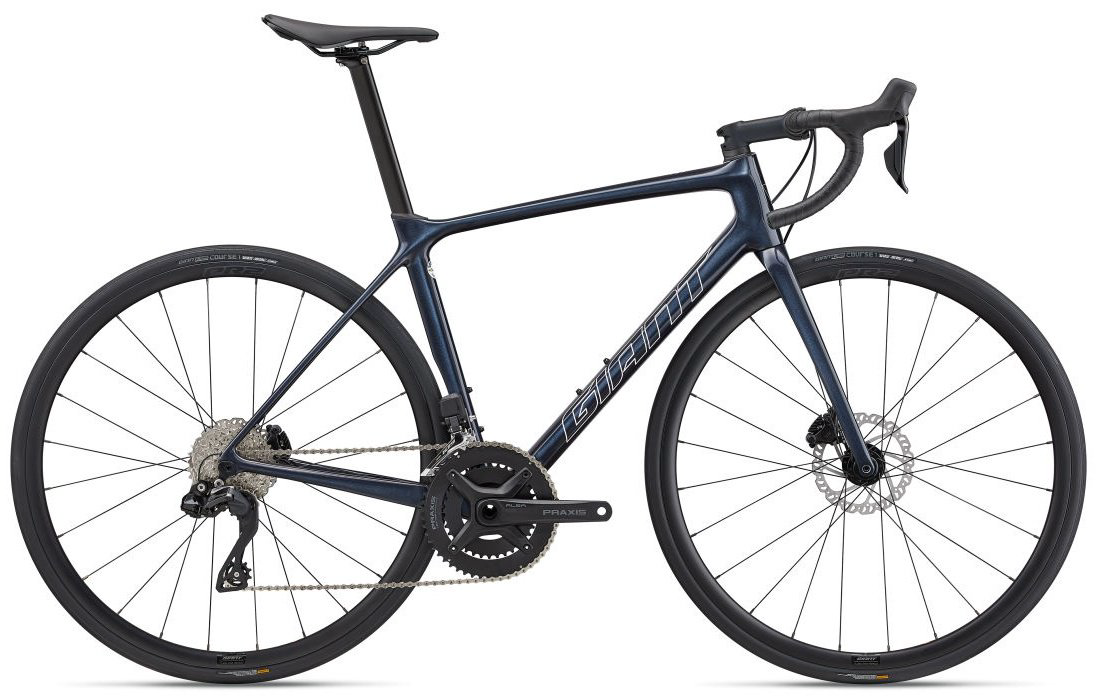 Велосипед Giant TCR Advanced 1 Disc Pro Compact 28 дюйм 2023 22.5 дюйма синий купить,NaN