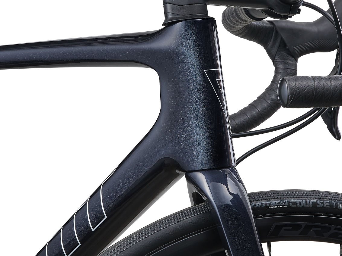 Велосипед Giant TCR Advanced 1 Disc Pro Compact 28 дюйм 2023 22.5 дюйма синий купить,NaN