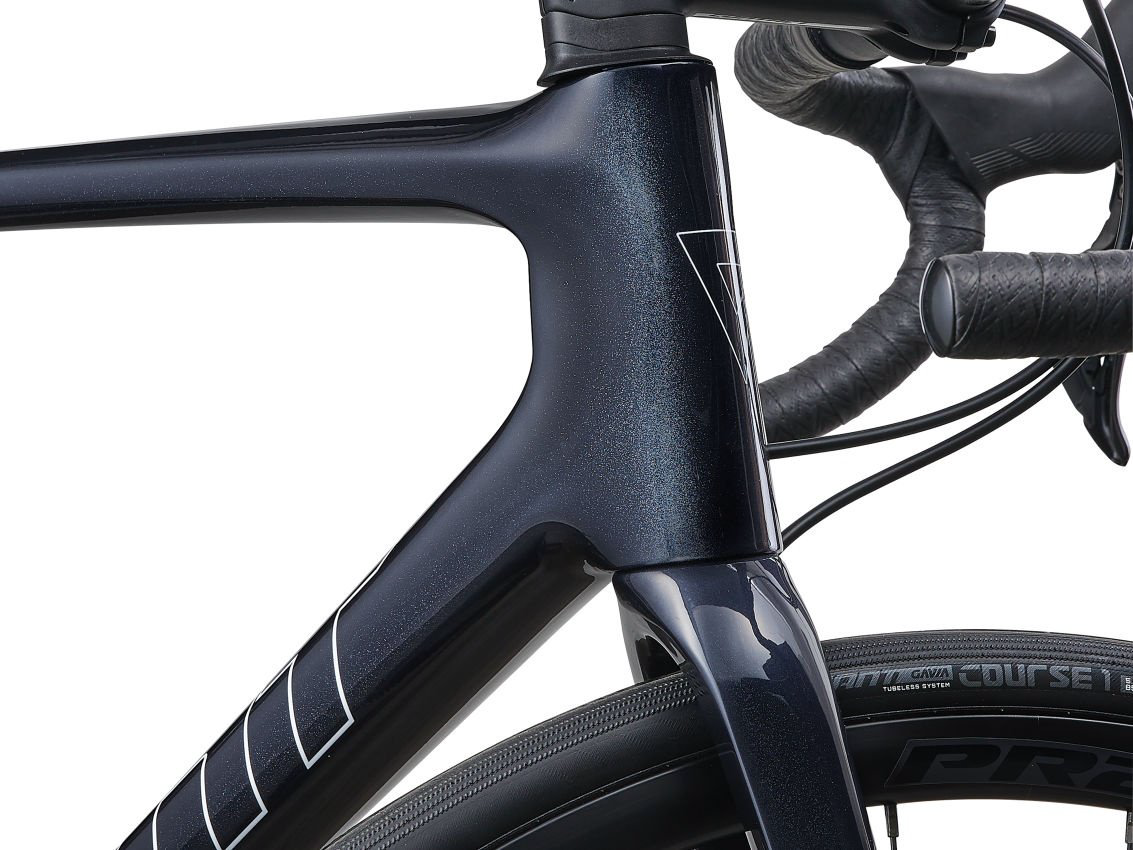 Велосипед Giant TCR Advanced 1 Disc Pro Compact 28 дюйм 2023 22.5 дюйма синий купить,NaN