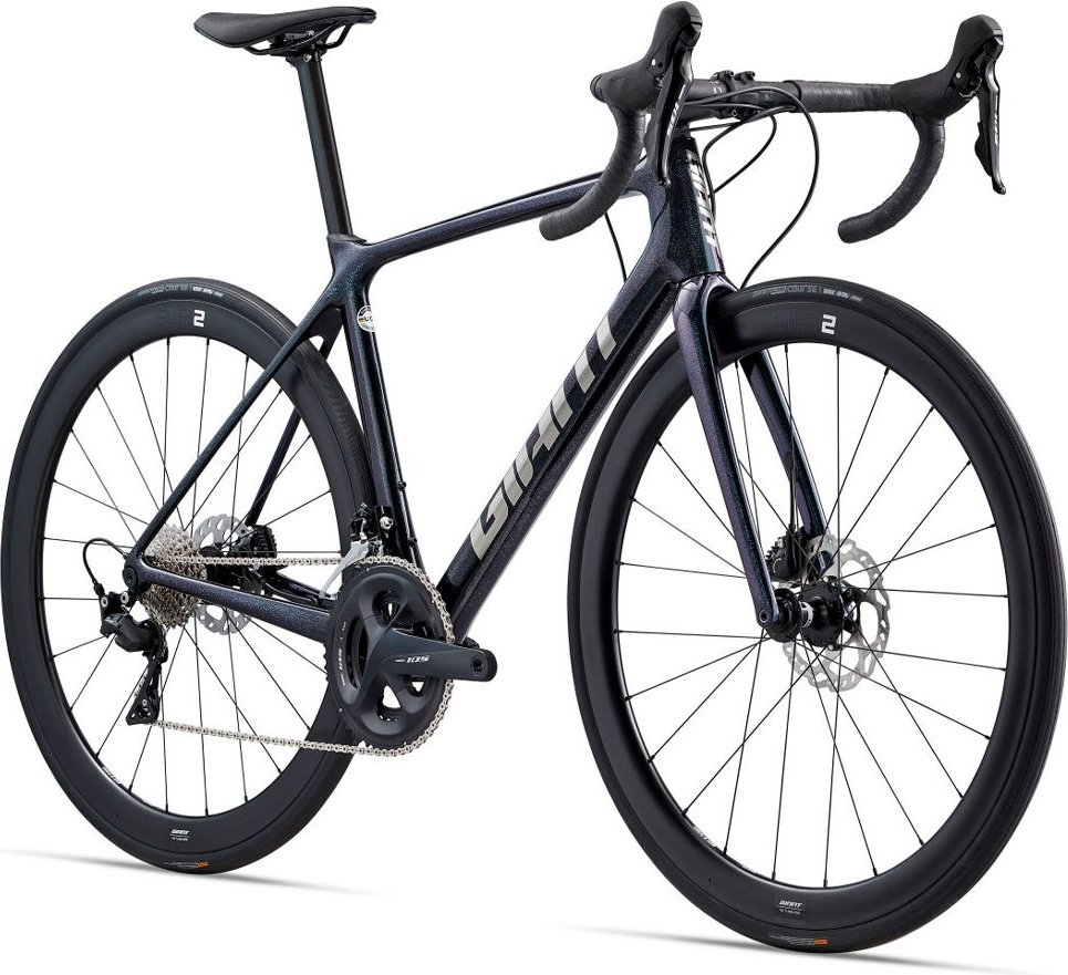 Велосипед Giant TCR Advanced Pro 2 Disc 2022 19 дюймов синий купить,NaN