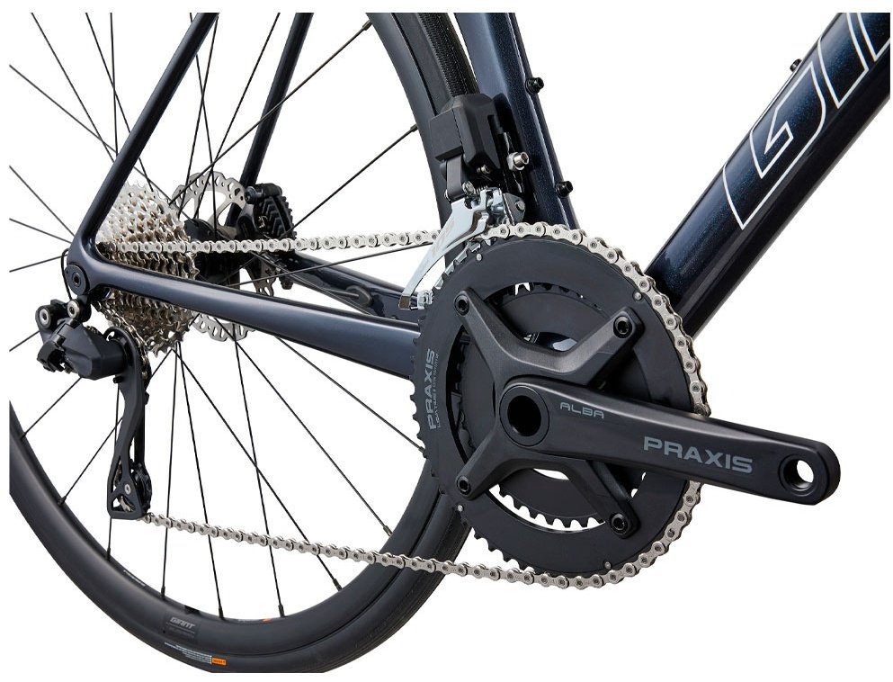 Велосипед Giant TCR Advanced 1 Disc Pro Compact 2023 15 дюймов синий купить,NaN