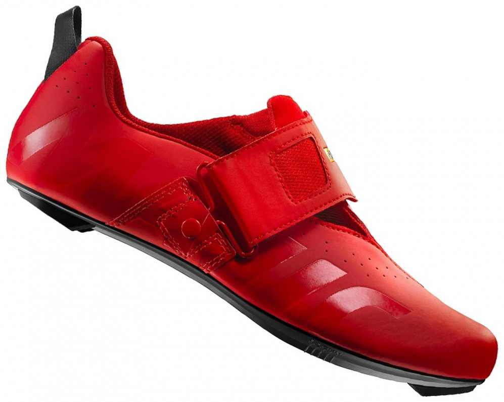 Велотуфли Mavic Cosmic Elite Tri 40027700 красные 42.5 купить,NaN