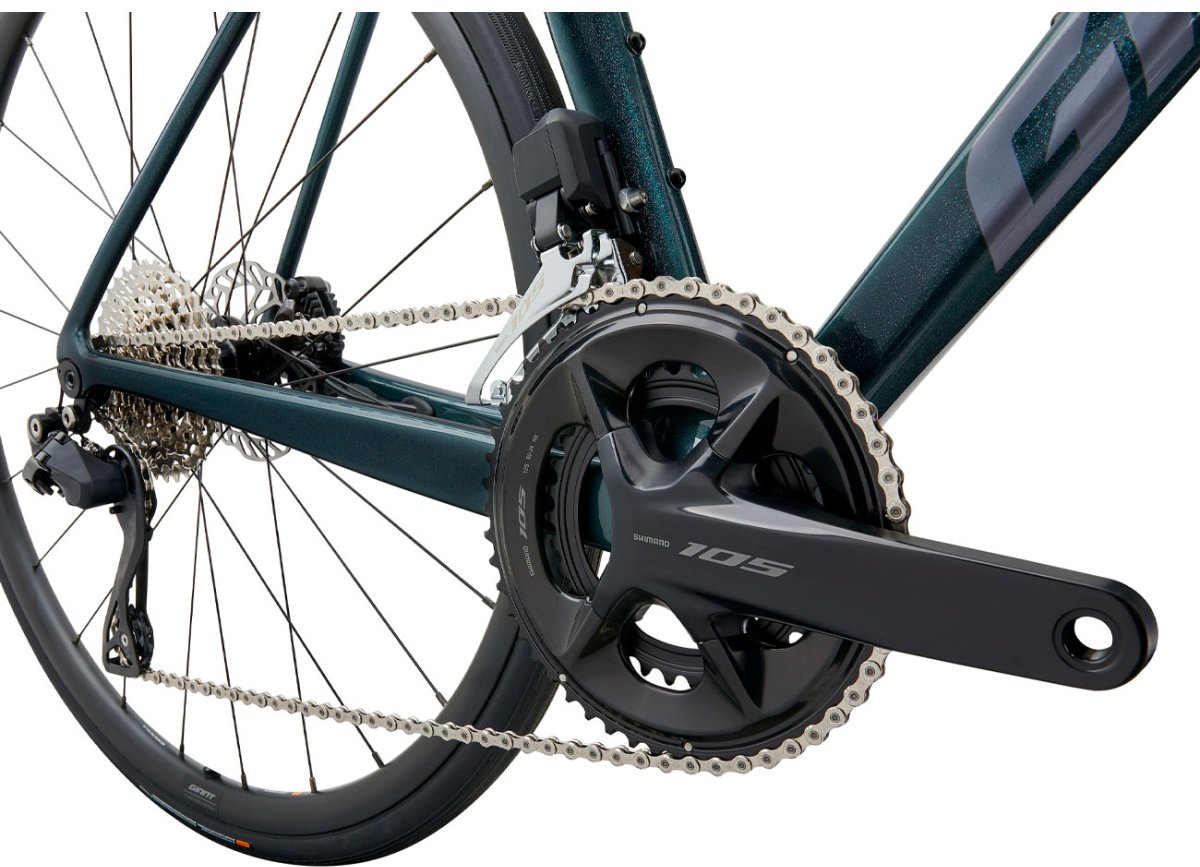 Велосипед Giant TCR Advanced 1 KOM 2025 21 дюйм зеленый купить,NaN