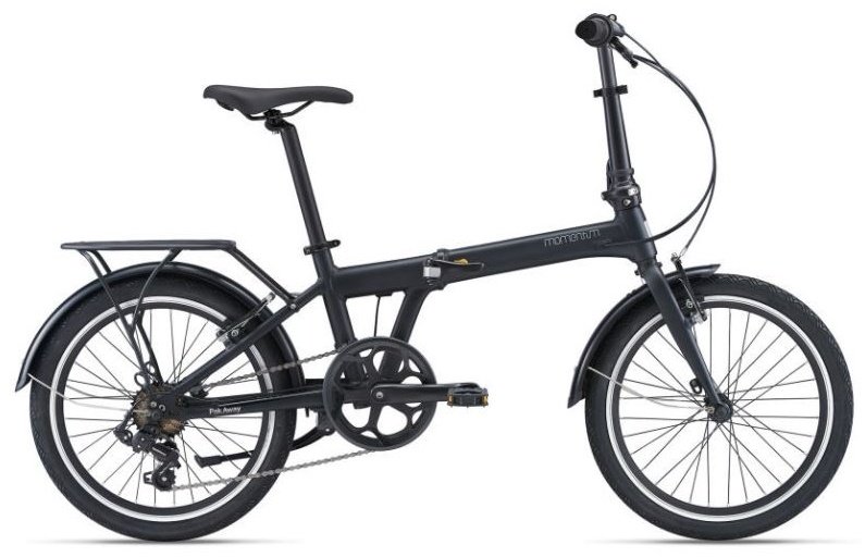 Велосипед Momentum PakAway 1 2022 one size черный купить,NaN