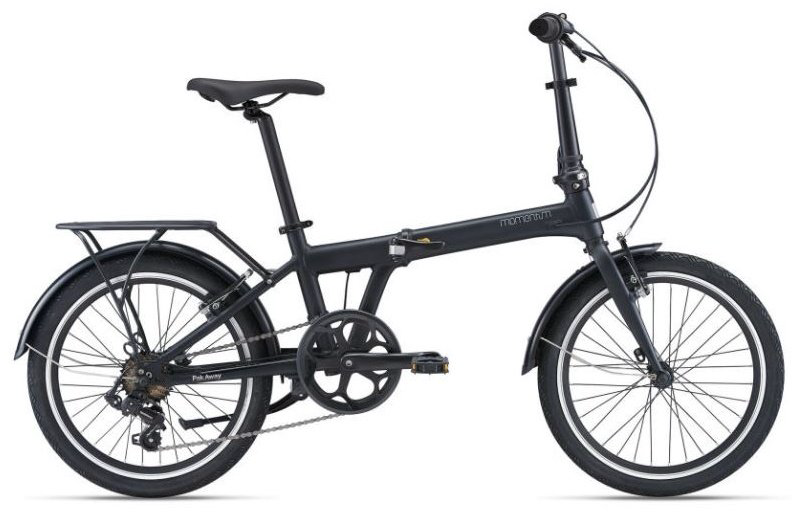 Велосипед Momentum PakAway 1 2022 one size черный купить,NaN