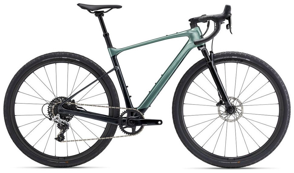 Велосипед Giant Revolt X Advanced Pro 2 2023 21 дюйм зеленый купить,NaN