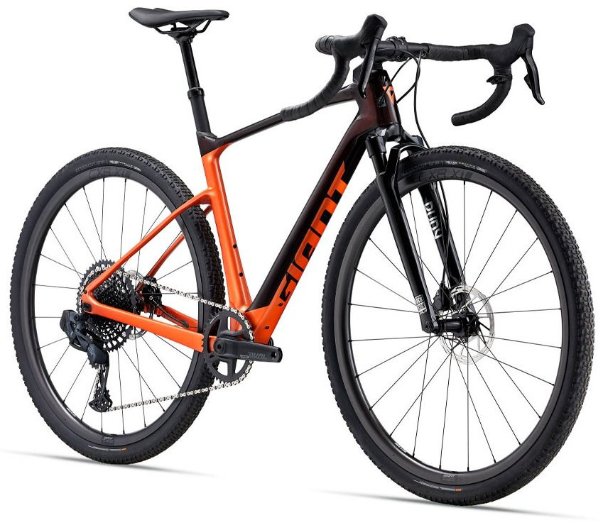 Велосипед Giant Revolt X Advanced Pro 1 - 2023 2023 21 дюйм оранжевый купить,NaN