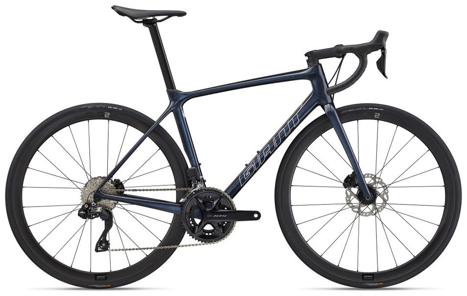 Велосипед Giant TCR Advanced 1+ Disc Pro Compact - 2023 2023 one size синий купить,NaN