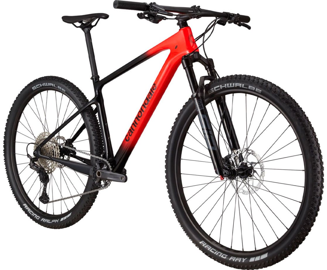Велосипед Cannondale Scalpel HT Carbon 4 - 2023 2023 21 дюйм красный купить,NaN