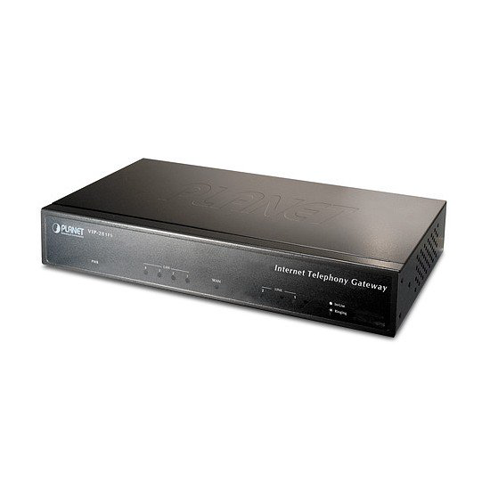 VoIP шлюз Planet VIP-281FS черный купить,NaN