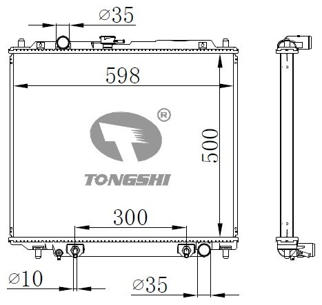 Nissens радиатор основной 62853 купить,NaN
