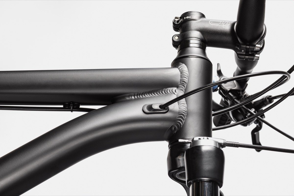 Велосипед Cannondale U Trail 6 2024 17 дюймов черный купить,NaN