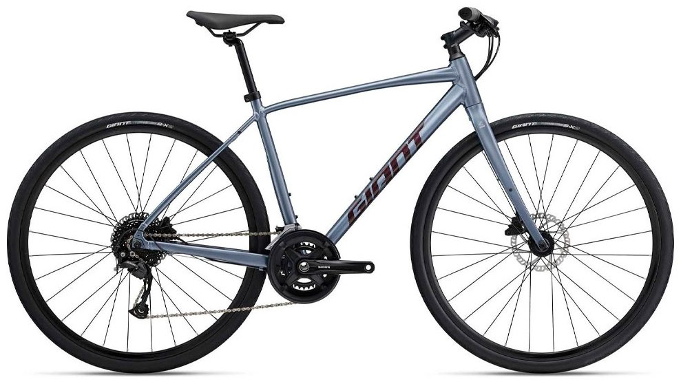 Велосипед Giant Escape 1 Disc 2023 17 дюймов голубой купить,NaN