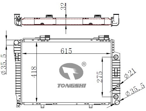 Nissens радиатор основной 62756A купить,NaN