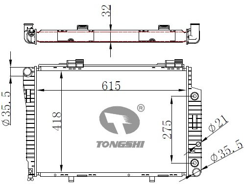 Nissens радиатор основной 62756A купить,NaN