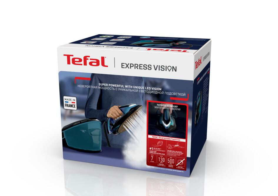 Парогенератор Tefal SV8151E0 сине-черный купить,139990