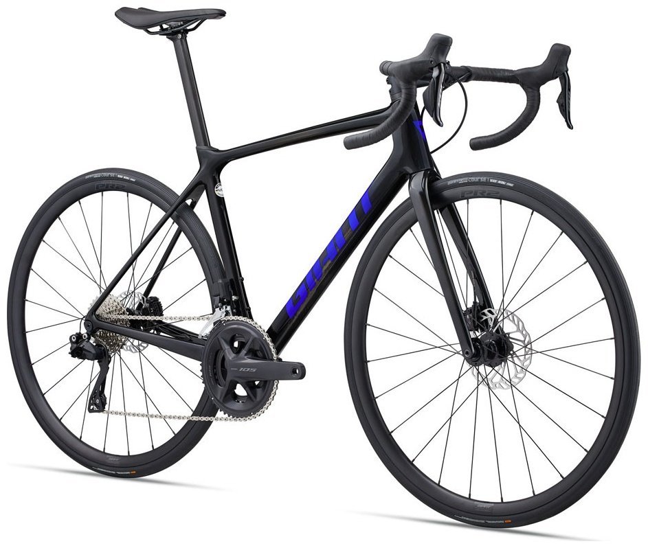 Велосипед Giant TCR Advanced 1+ Disc Pro Compact - 2024 2024 23.5 дюйма черный купить,NaN
