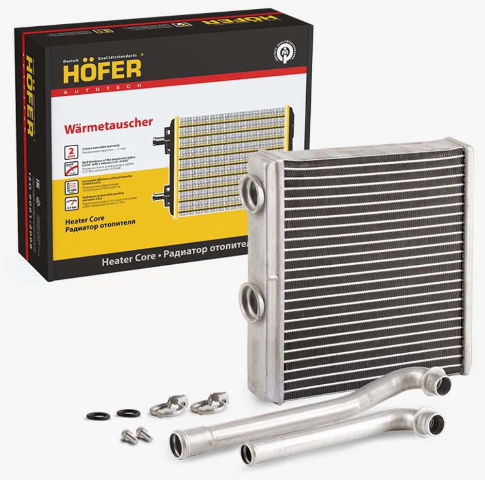 HOFER радиатор печки HF 730 263 купить,NaN