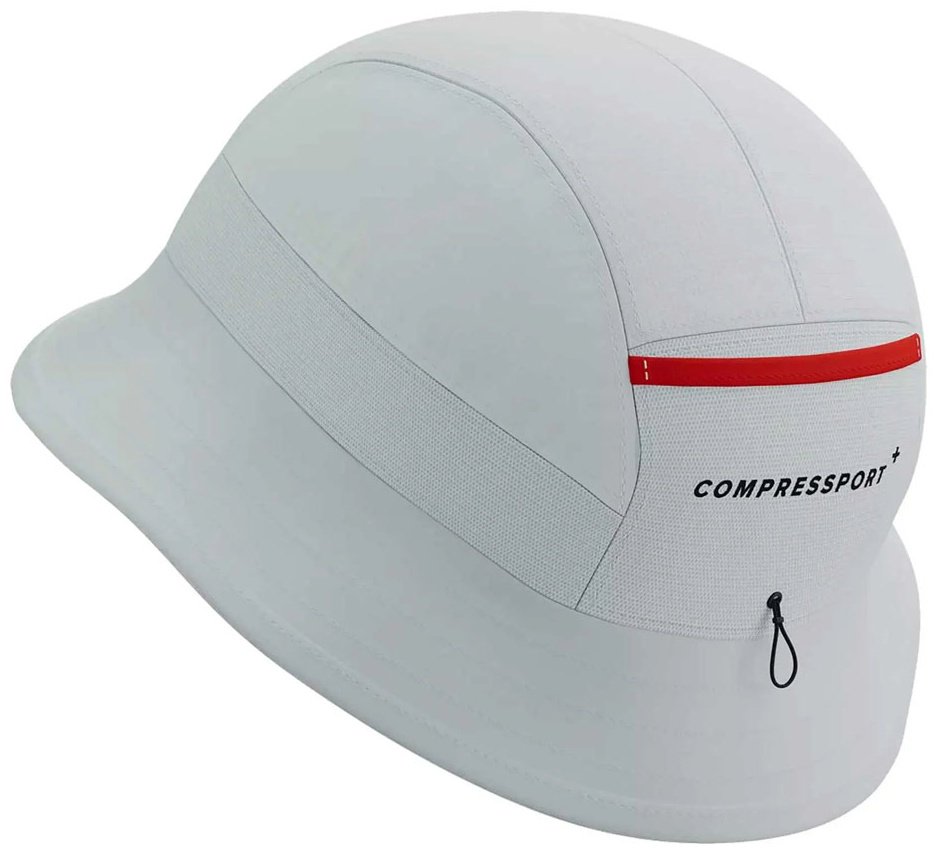 Панама Compressport размер универсальный, белый, серый купить,NaN