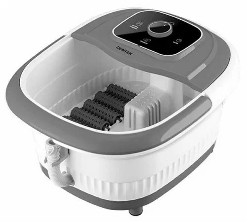 Ванночка для ног Centek CT-2602 серо-белая 