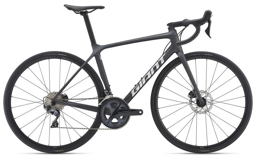 Велосипед Giant TCR Advanced 1 Disc KOM 28 дюйм 2021 22.5 дюйма черный купить,NaN