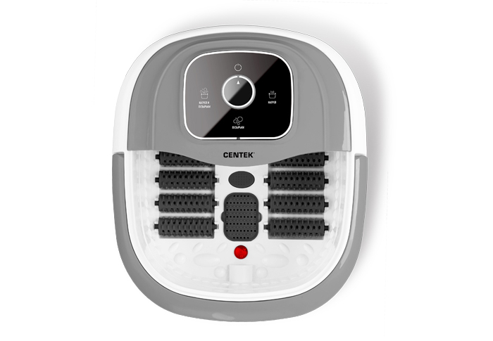 Ванночка для ног Centek CT-2602 серо-белая - ForteMarket Ванночка для ног Centek CT-2602 серо-белая купить,0
