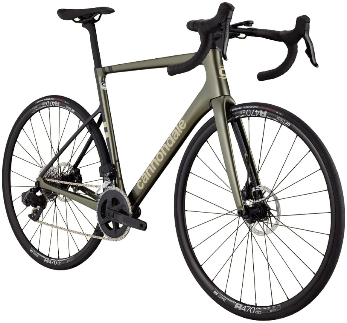 Велосипед Cannondale 700 U S6 EVO Carbon Disc Rival AXS C11631U10 2022 one size зеленый купить,NaN