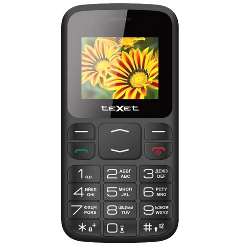 Мобильный телефон Texet TM-B208 Black