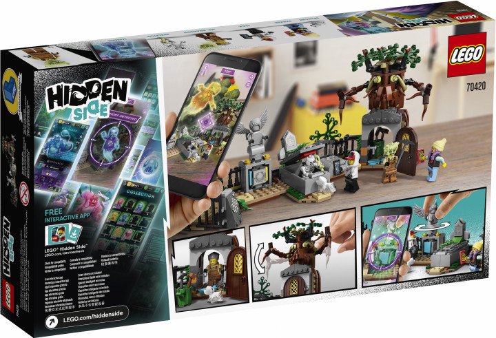 Конструктор Lego Hidden Side загадка старого кладбища 70420 купить,NaN